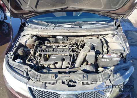 2010 Kia Forte Ex z USA, uszkodzony, nr VIN KNAFU4A25A5248347